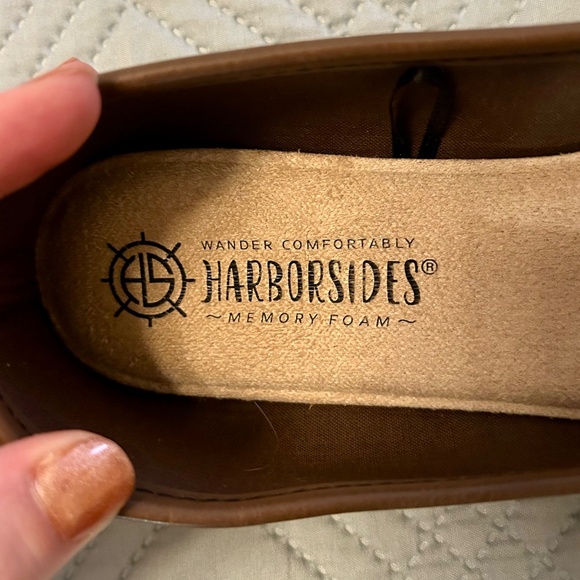 HARBORSIDES Dark Brown Flats, NEVER WORN, Size 7 Women’s (Fits like size 6.5) - Picture 3 of 4